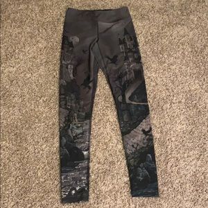 Full length Werkshop dark castle leggings